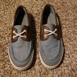Children's Place Denim Boat Shoes